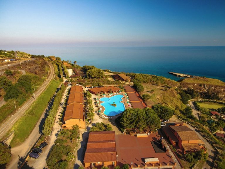 Vista aerea del villaggio