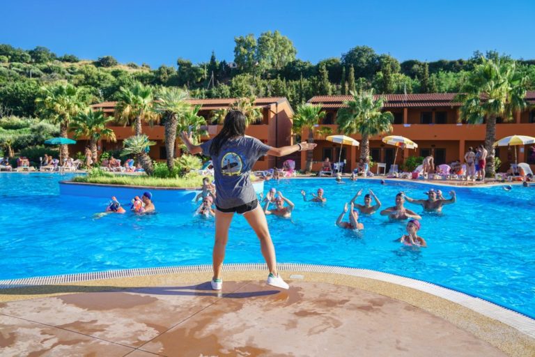 Animazione in Piscina